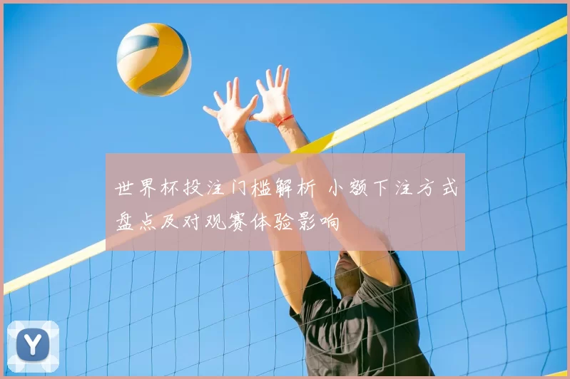 世界杯投注门槛解析 小额下注方式盘点及对观赛体验影响