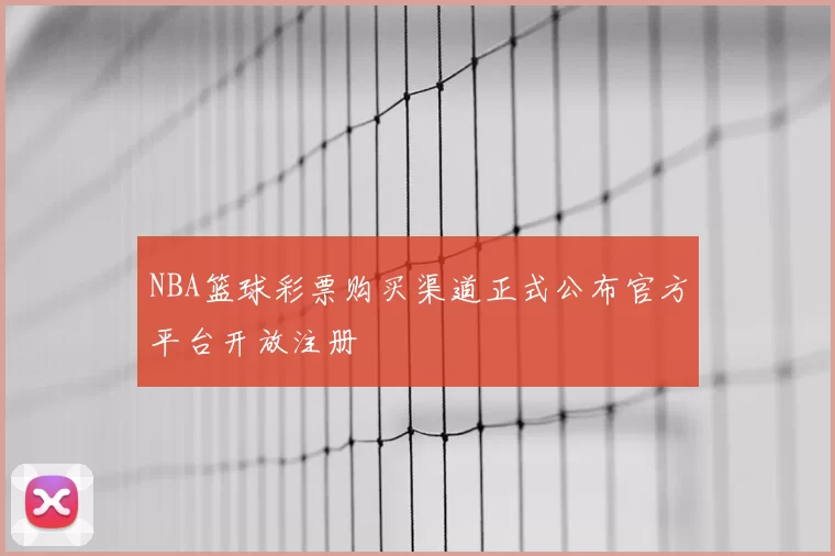 NBA篮球彩票购买渠道正式公布官方平台开放注册